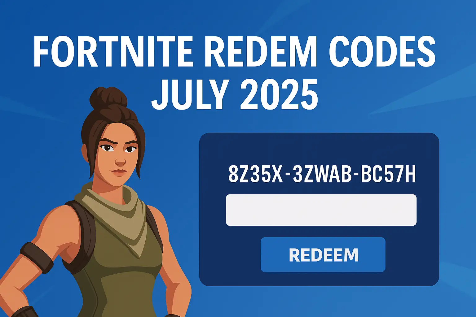 Fortnite Redeem Codes – July 2025