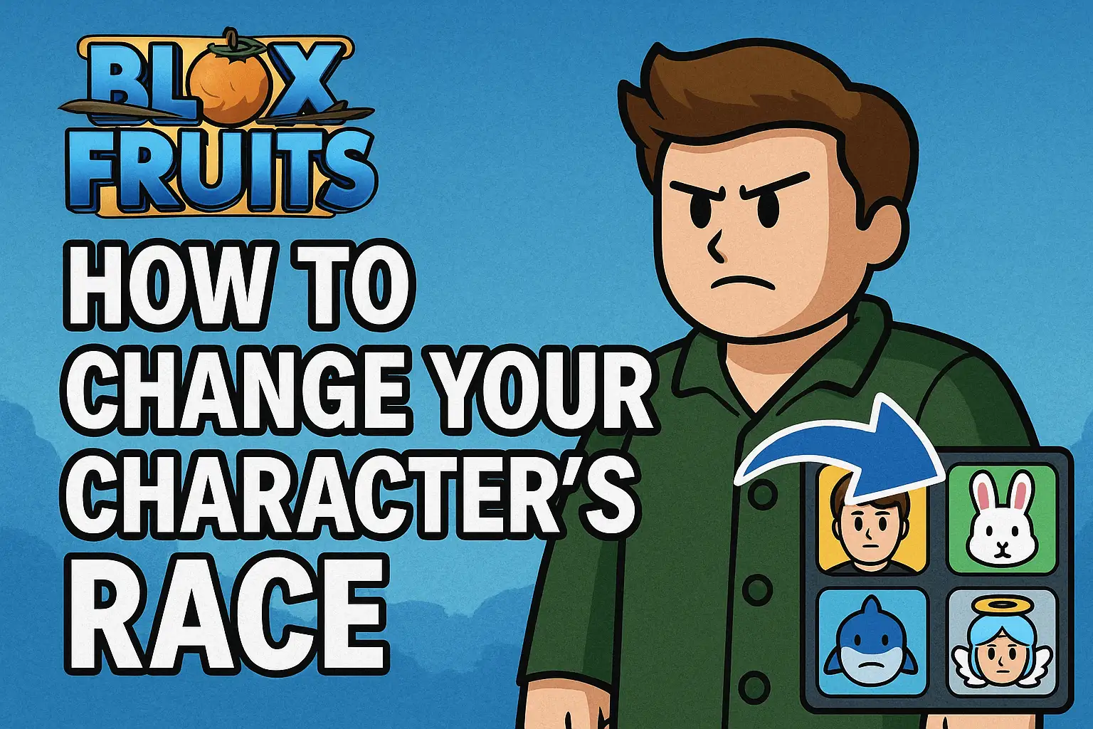 How to Change Your Character's Race in Blox Fruits