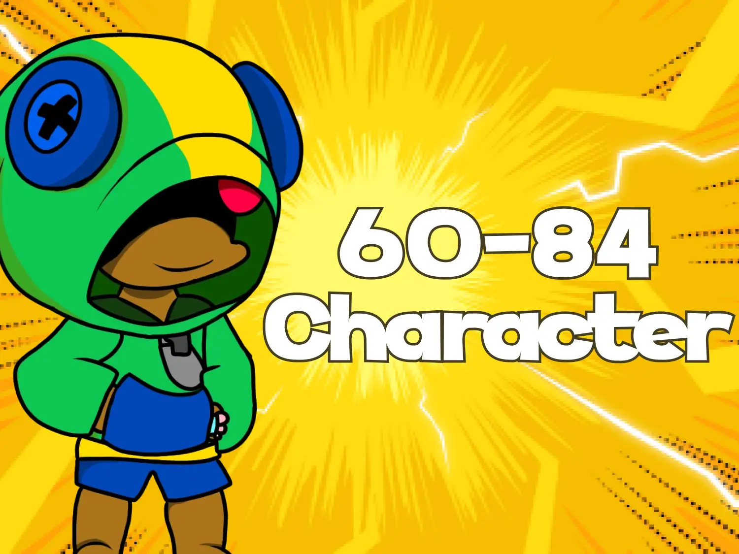 60-84 Character RANDOM Brawl Stars Accounts Fast Delivery