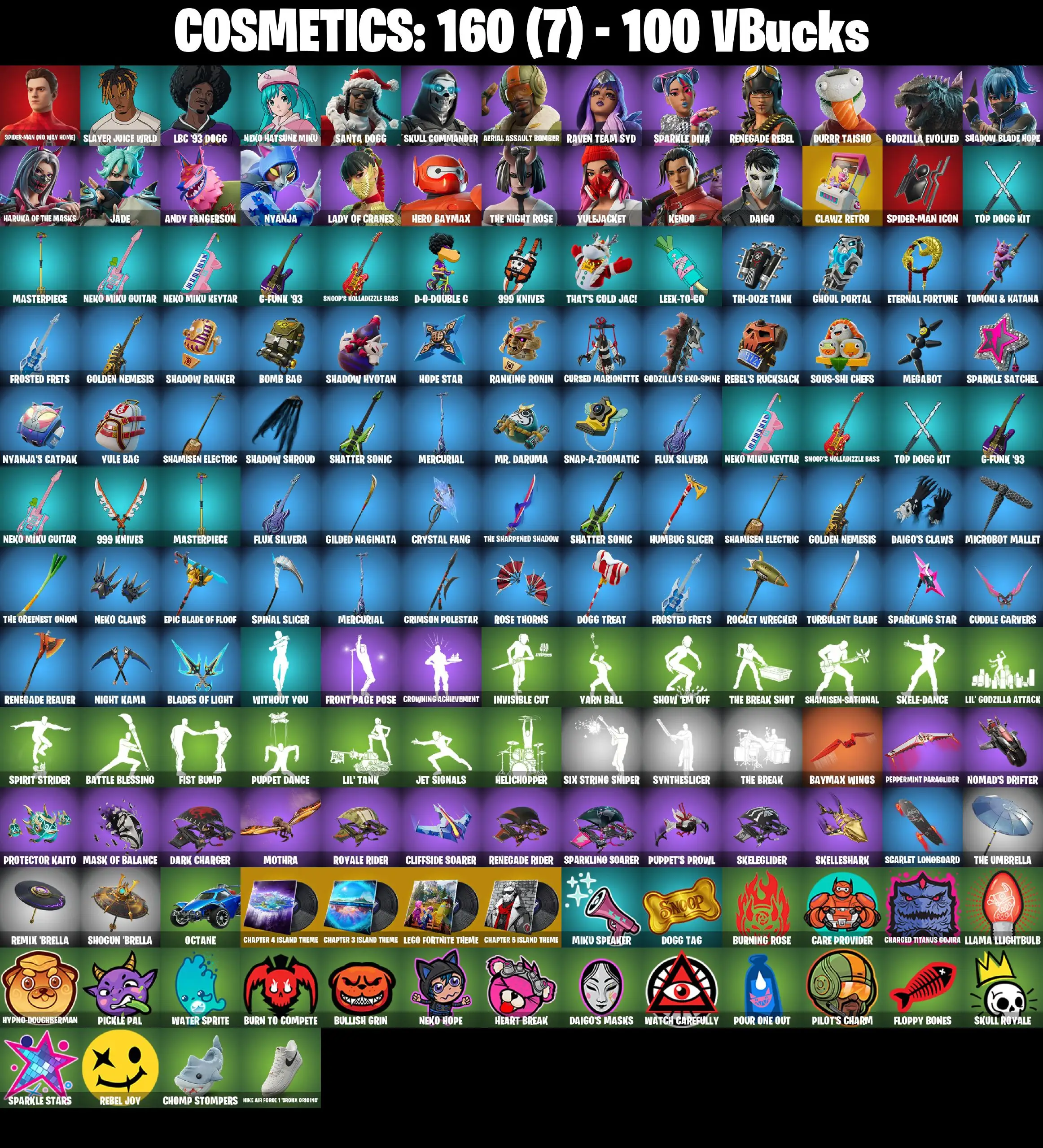 [PC/PSN/XBOX] 23 Skins | Lady of Cranes | Andy Fangerson | Yulejacket | Skull Commander | Aerial Assault Bomber | Jade