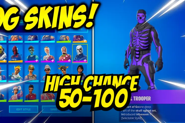 ใ+50 SKINSใWith Travis Scott | OG STW | IKONIK | Wildcat | Galaxy | Sparkle Specialist | Black Knight | Merry Mint Axe | OG Skull Trooper | OG GHOUL TROOPER or Other Skins .