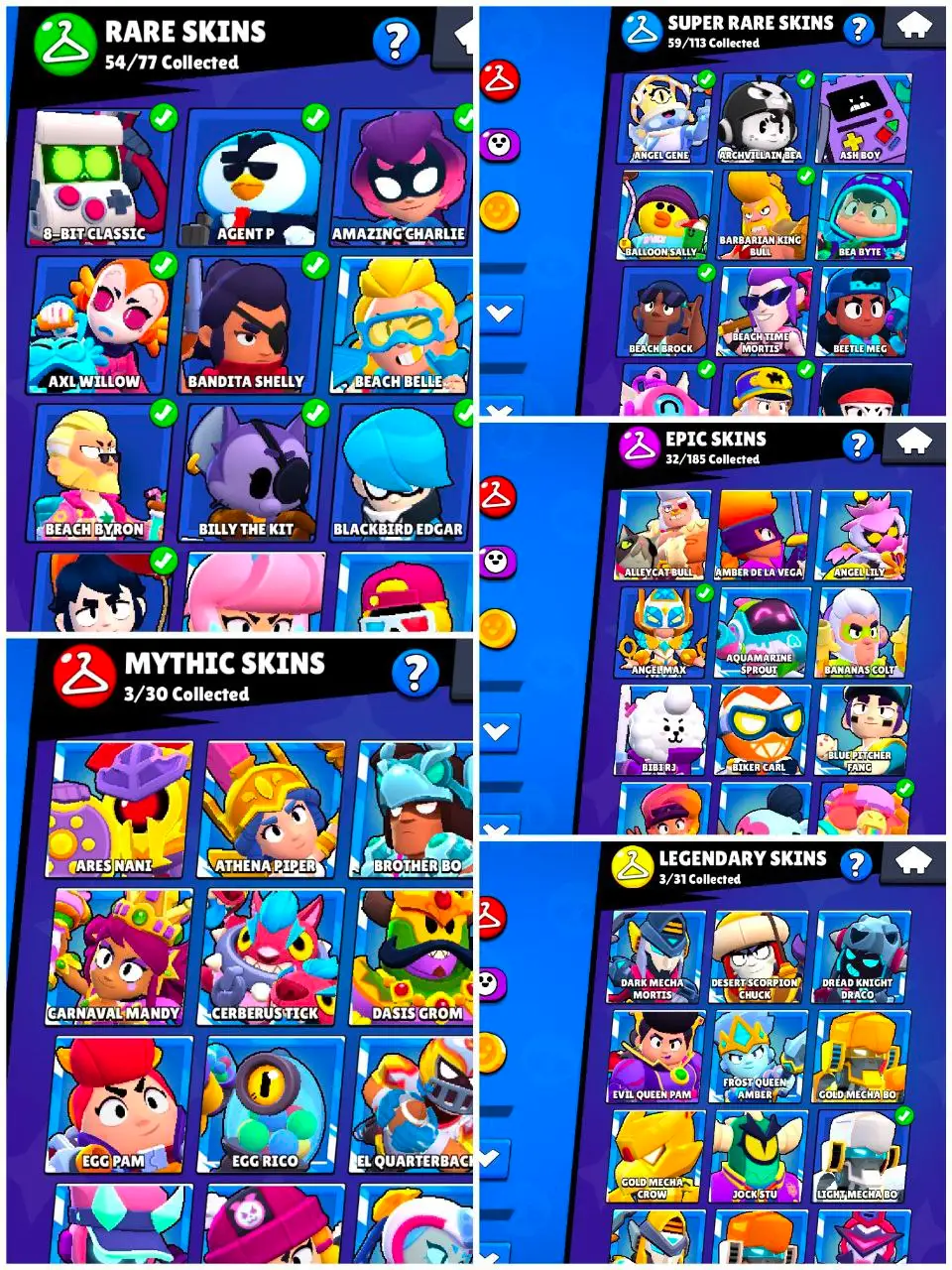 [#788] 51K TROPHY | 89 BRAWELS | 38 MAXED - 20 HYPERCHARGED | 153 SUPER RARE SKINS | CHEAPEST EVER | INSTANT DELIVERY