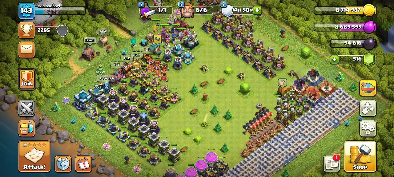 [#750] SEMI-MAX TH 13 | 55-56-41-40-14 HEROES | SOME MAGIC ITEMS | FREE RENAME | BEST EQUIPMENT | INSTANT DELIVERY