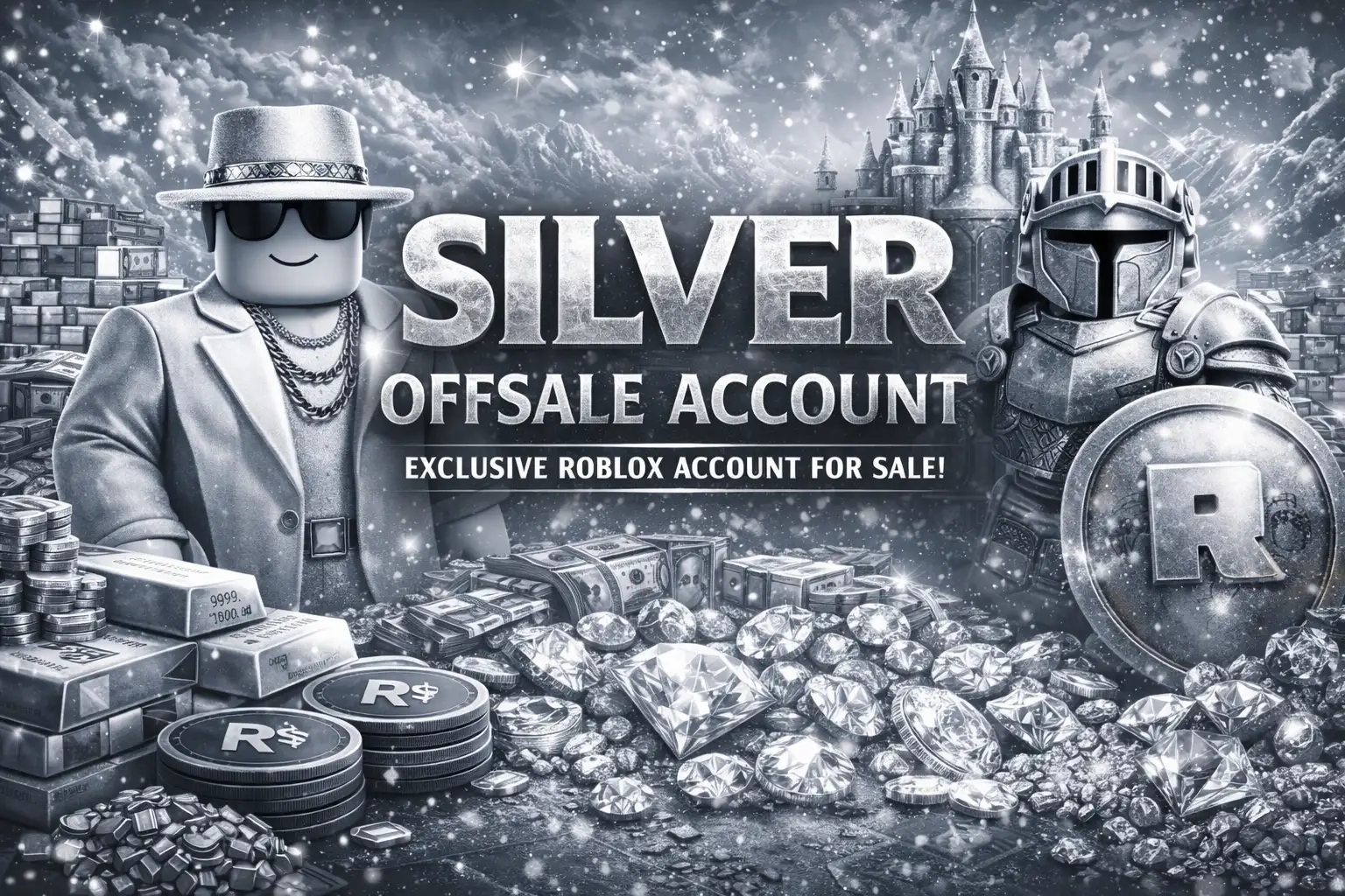 Roblox Silver Offsale Stacked Account