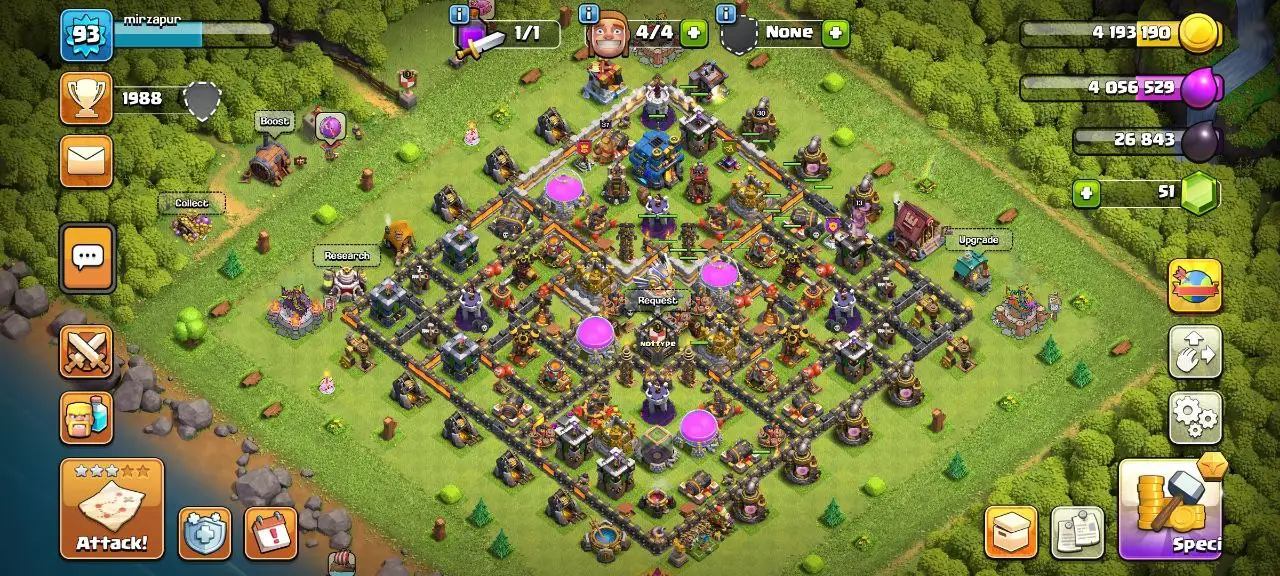 [#1311] SEMI-MAX TH 12 | 37-30-23-13 HEROES | SOME MAGIC ITEMS | FREE RENAME | INSTANT DELIVERY