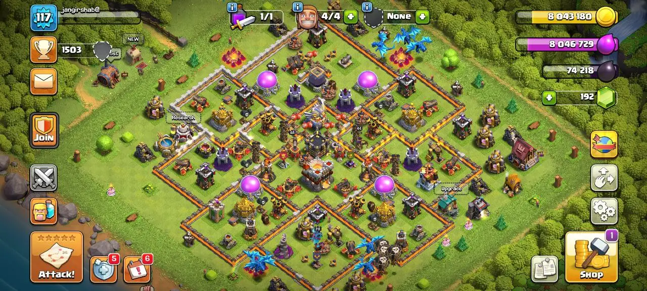 [#1410] [VP] SEMI-MAX TH 11 | 48-44-20-8 HEROES | SOME MAGIC ITEMS | 120+ CWL MEDALS | 1000 RENAME | BEST EQUIPMENT | CHEAP PRICE | INSTANT DELIVERY
