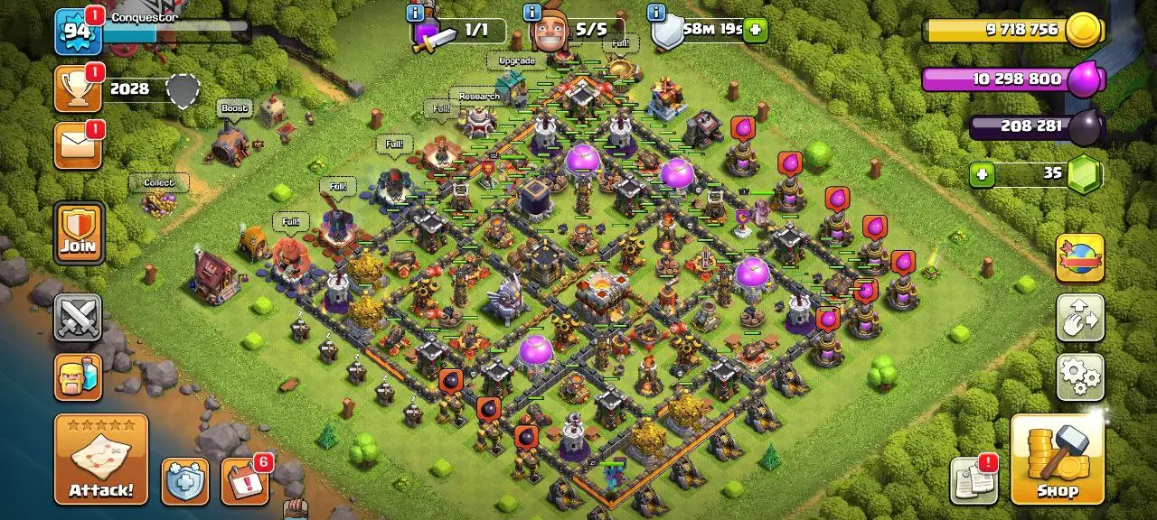 [#719] SEMI-MAX TH 11 | 32-31-21-7 HEROES | FREE RENAME | INSTANT DELIVERY