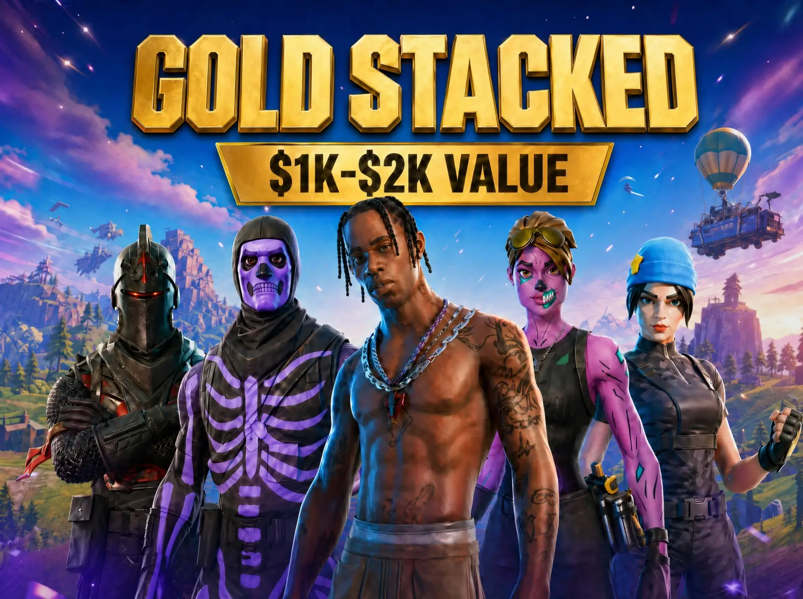 Gold Account | STACKED