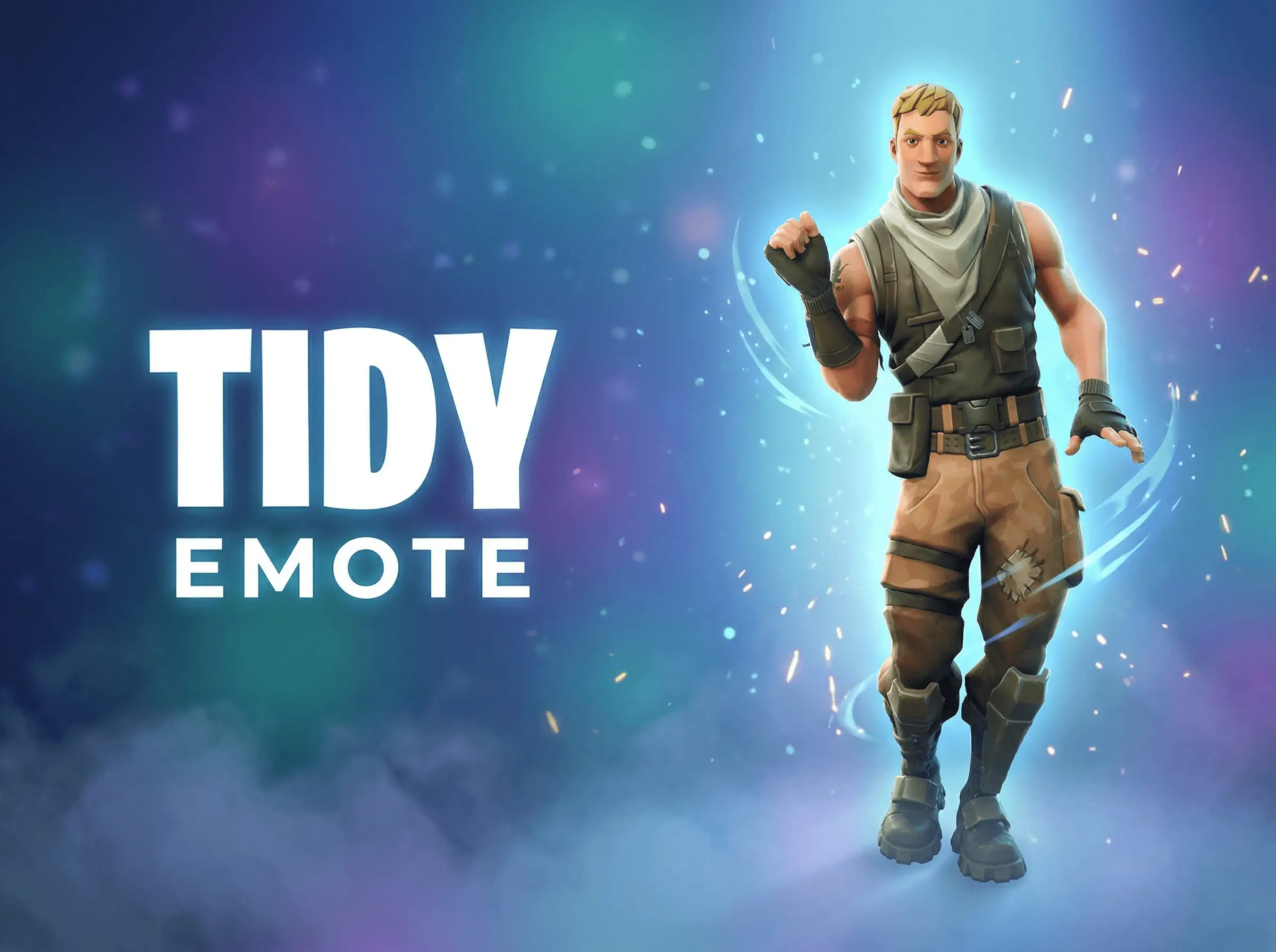 Tidy Emote + Rare Skins