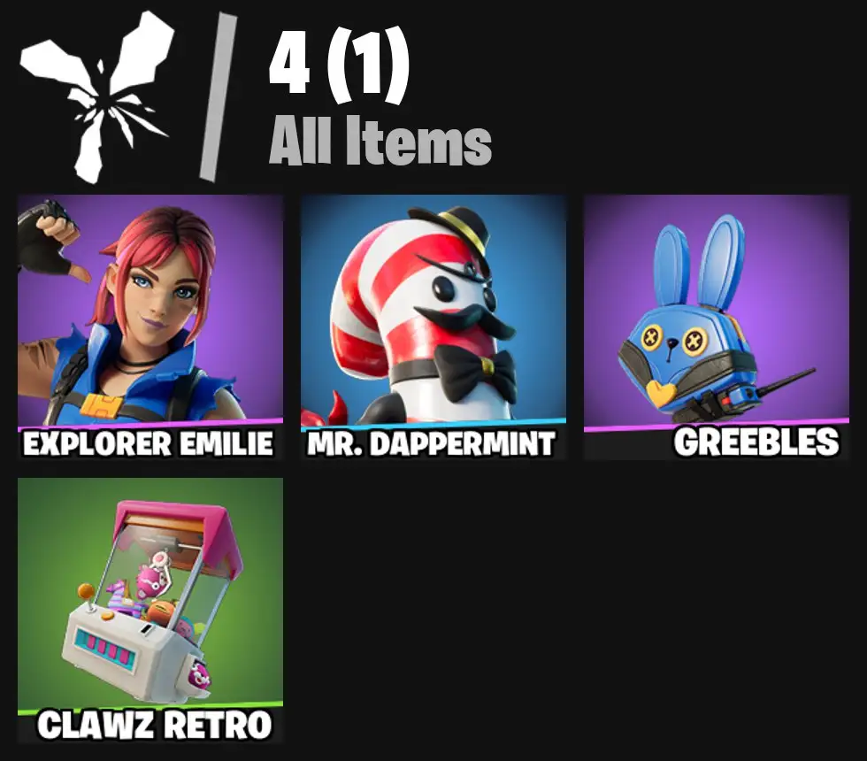 [PC/PSN/XBOX] 2 skins | Explorer Emilie | Mr. Dappermint | Greebles | Clawz Retro | 0 VB