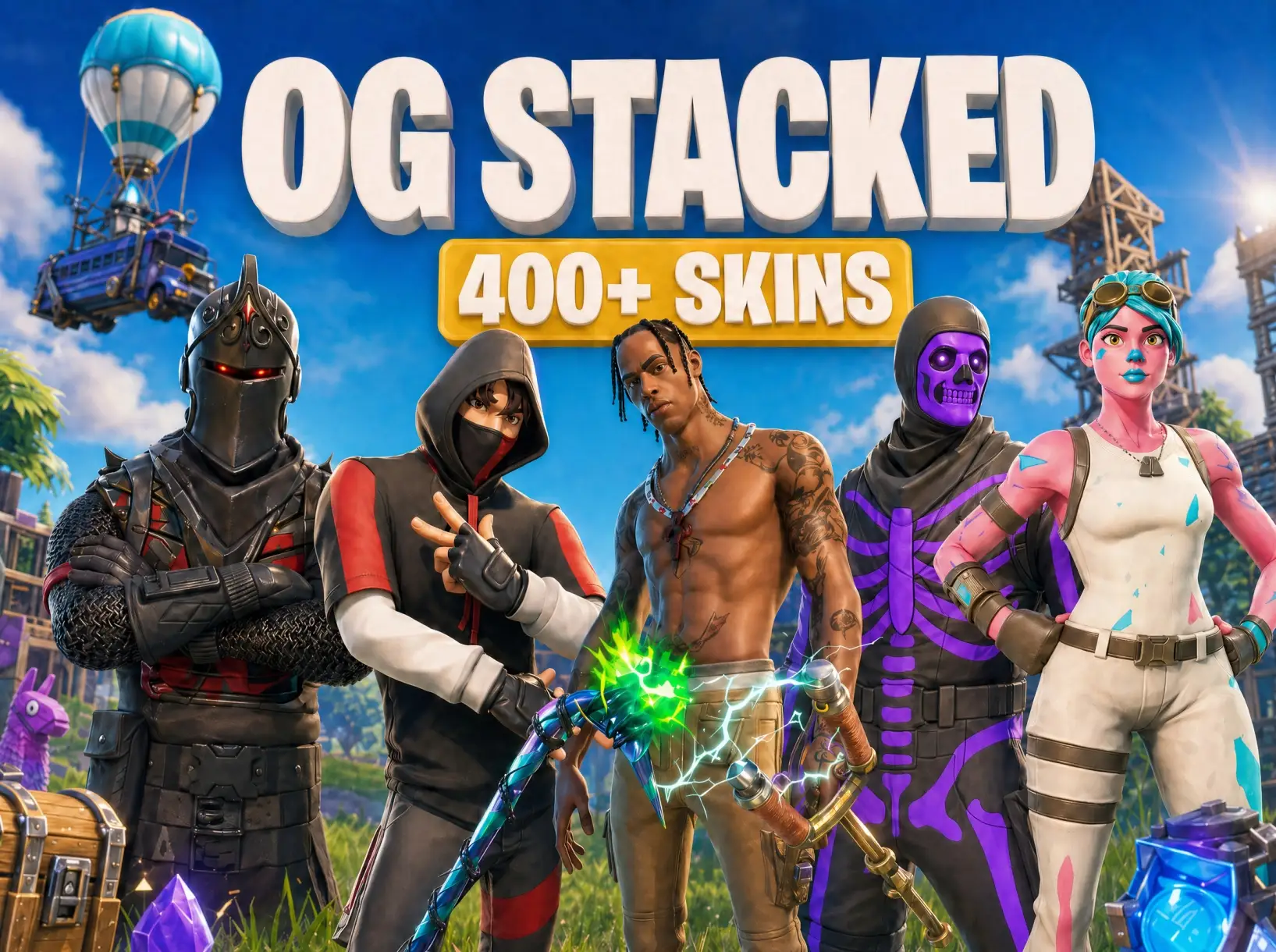 EXTRA OG RARE ACCOUNT PACK | STACKED 