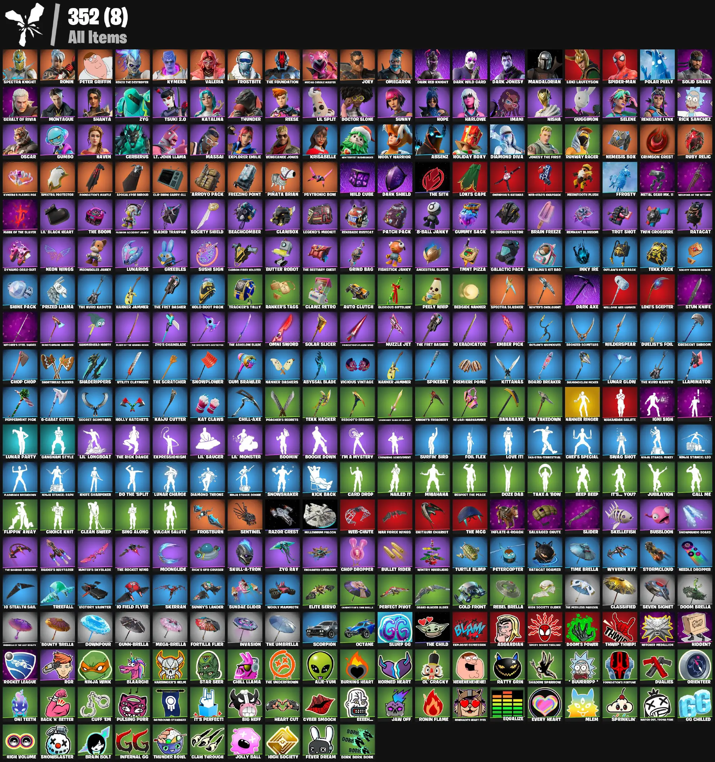 [PC/PSN/XBOX] 54 skins | Explorer Emilie | Neon Wings | Clawz Retro | Tekk Pack | Holo-Boot Pack | Greebles | Tekk Hacker | Reboot'd Breaker 