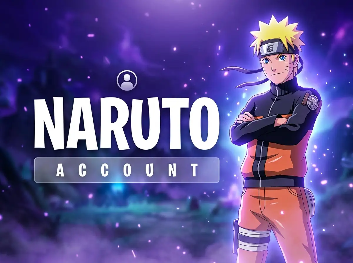 Fortnite Account With Naruto Skins + Random Rare and OG Skins, Pickaxes, Emotes