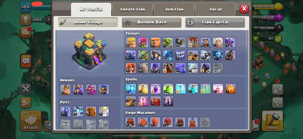 USA Local TH14 | 37 Skins • 6 Sceneries | Almost Max 💪 | Ready for Transfer ✅