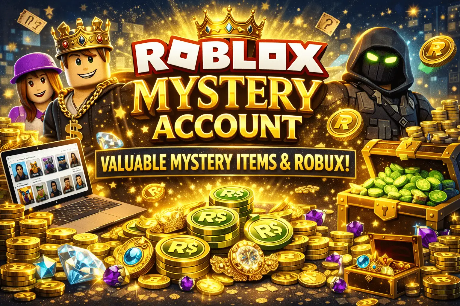 Roblox Mystery Account