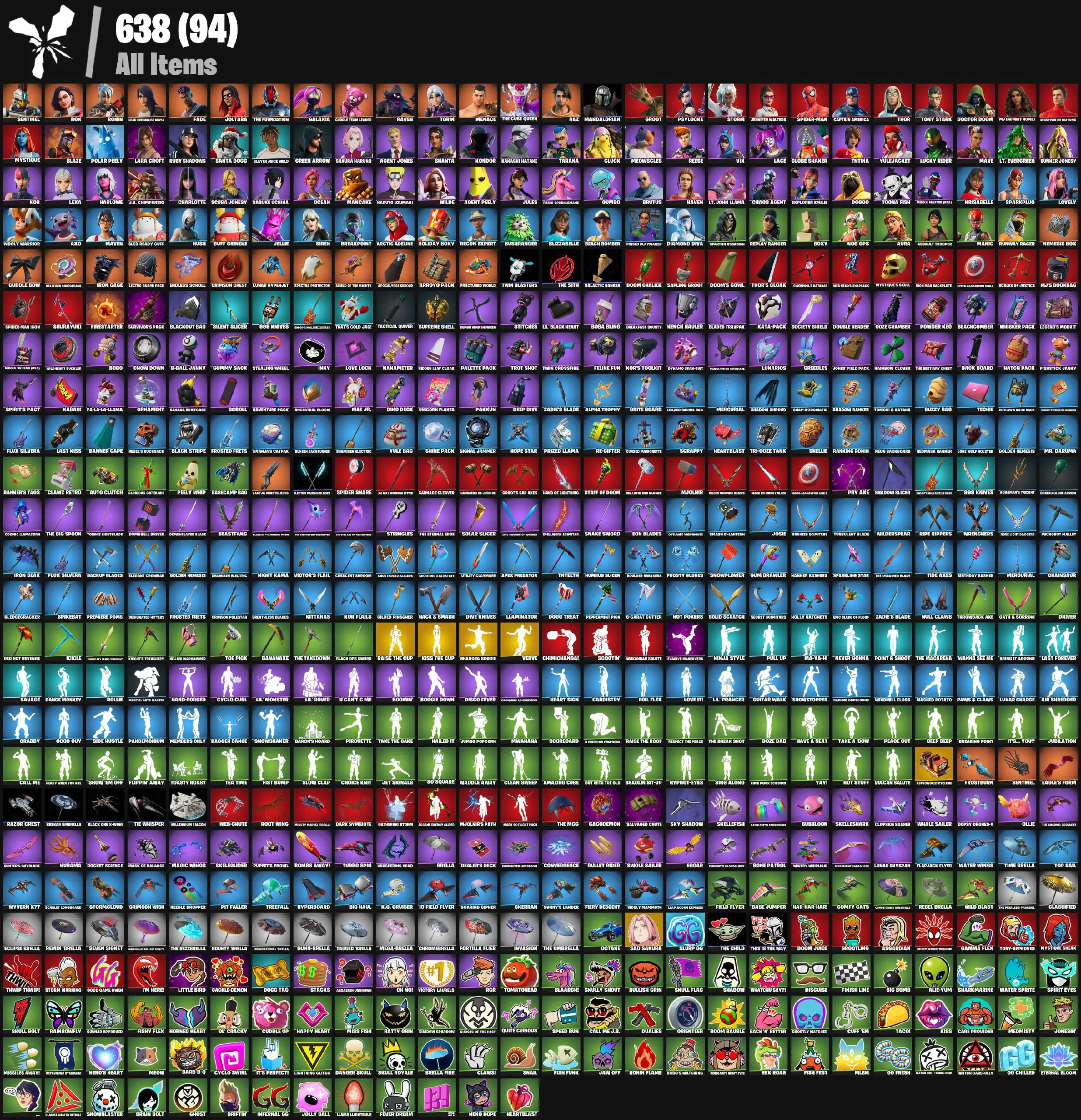 [PC/PSN/XBOX] 103 skins | Explorer Emilie | Clawz Retro | Greebles | Knight's Treachery | Shooting Starstaff | Bhangra Boogie | Boogie Down | Toasty Roast