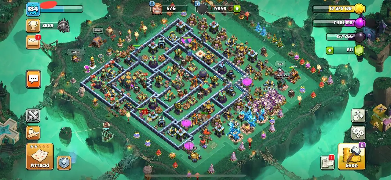 USA Local TH14 | 37 Skins • 6 Sceneries | Almost Max 💪 | Ready for Transfer ✅