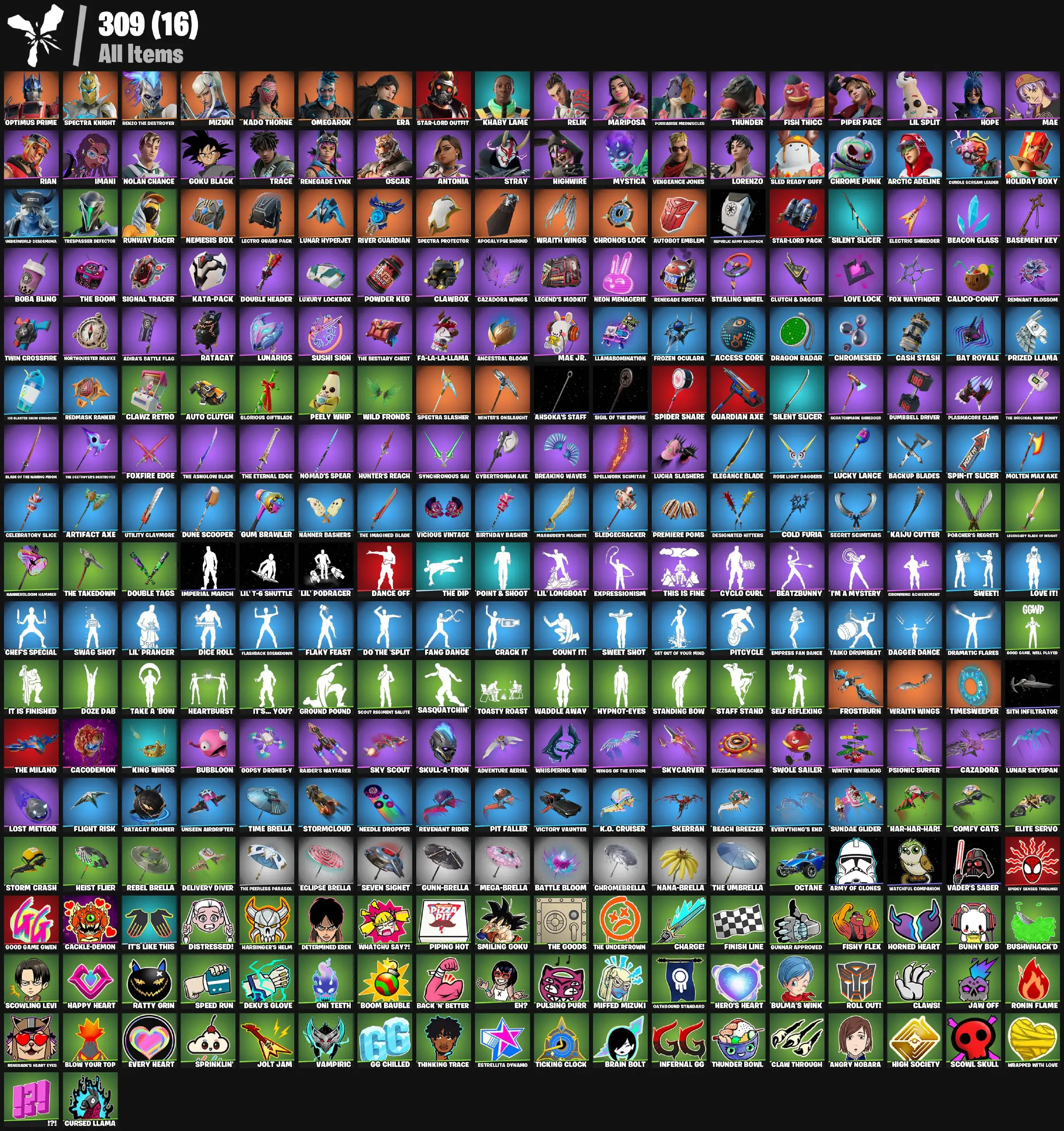 [PC/PSN/XBOX] 39 skins | Clawz Retro | Toasty Roast | Skerran | Omegarok | Renzo the Destroyer | Era | Kado Thorne | Optimus Prime | Mizuki | Spectra Knight 