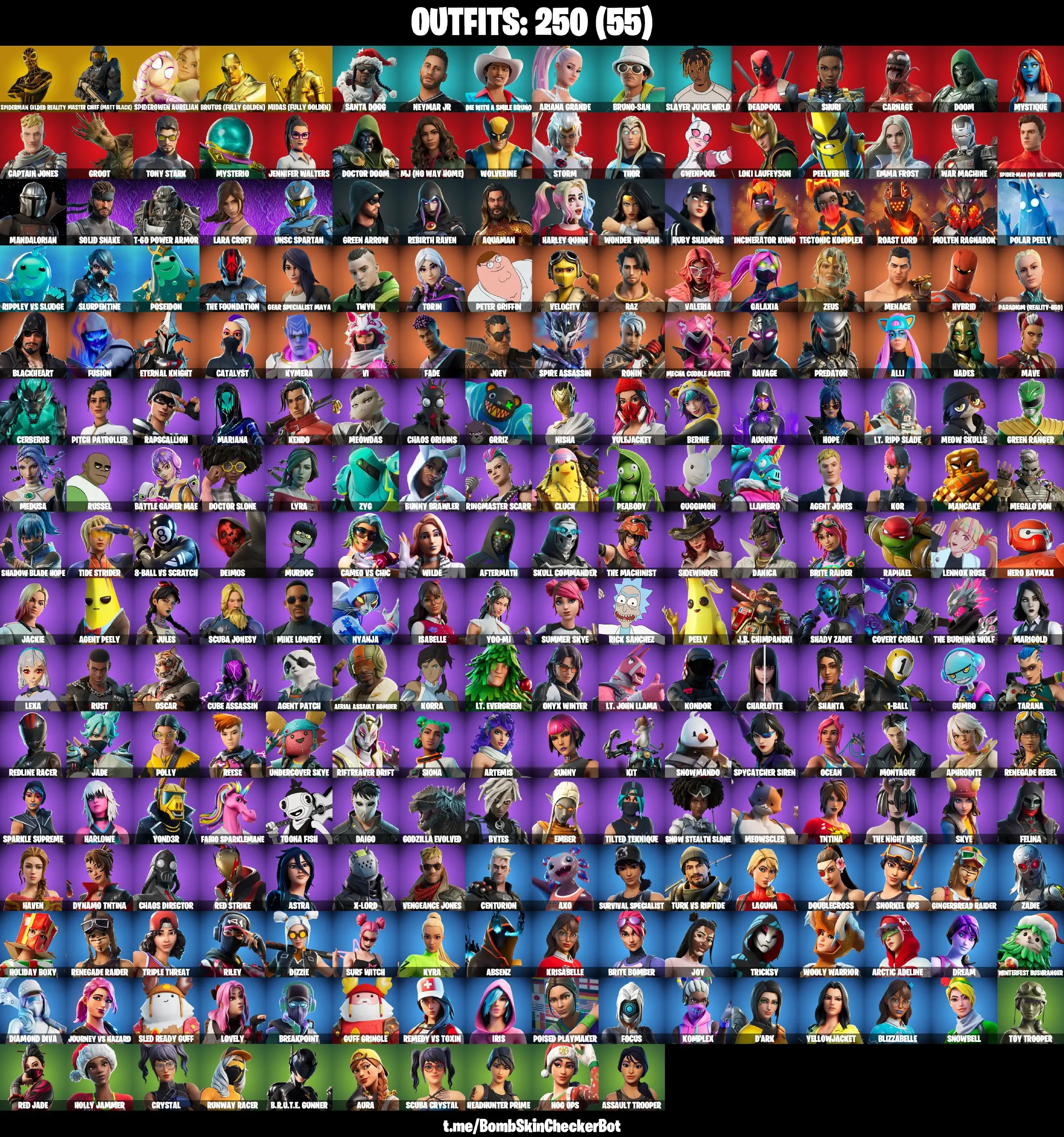 【130 SKINS】 TRAVIS SCOTT❤️ELITE AGENT❤️ OG STW❤️ THE REAPER ❤️   (PC/PSN/XBOX)