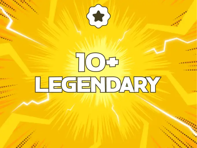+10 Legendary Brawlers | Full Access Account