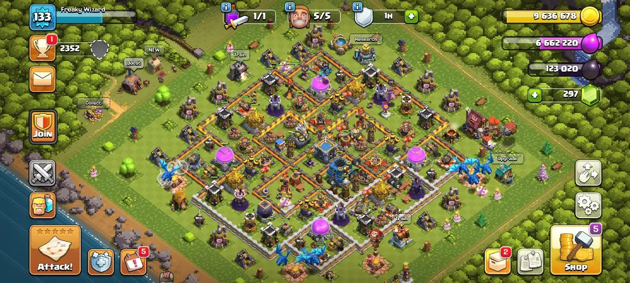 [#1403] [VP] SEMI-MAX TH 12 | 41-50-24-20 HEROES | SOME MAGIC ITEMS | 130+ CWL MEDALS | 500 RENAME | INSTANT DELIVERY