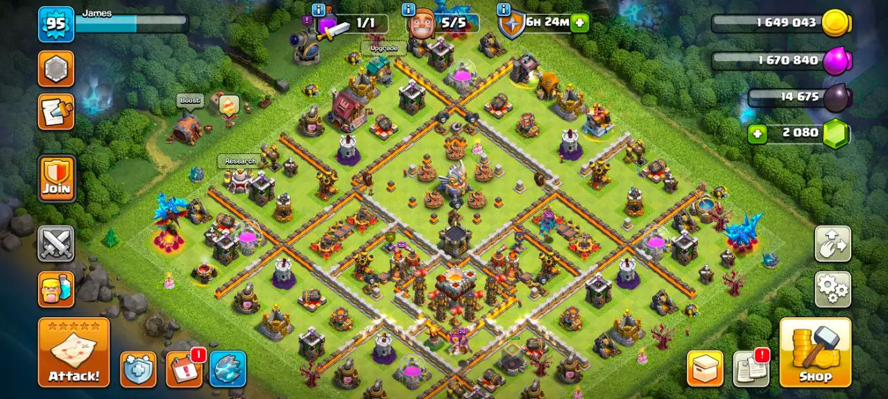 [VP] [#1536]  | SEMI-MAX TH 11 | 34-47-30-20 HEROES | STACKED MAGIC ITEMS | FREE RENAME | INSTANT DELIVERY