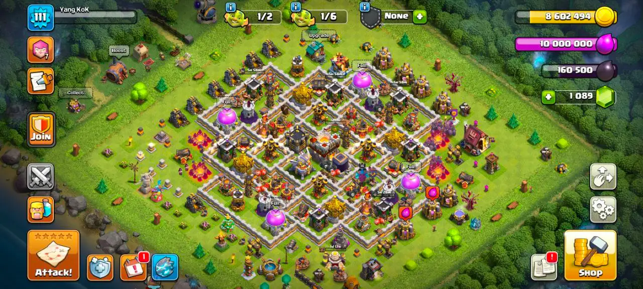 [VP] [#1532] ALMOST MAX TH 11 | 41-45-14-11 HEROES | STACKED MAGIC ITEMS | 500 RENAME | BEST EQUIPMENT | INSTANT DELIVERY