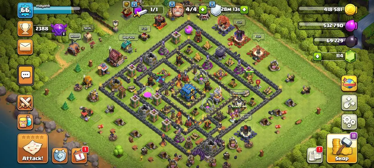 [#774] BEGINNERS TH 12 | 25-26-25-14 HEROES | SOME MAGIC ITEMS | FREE RENAME | INSTANT DELIVERY