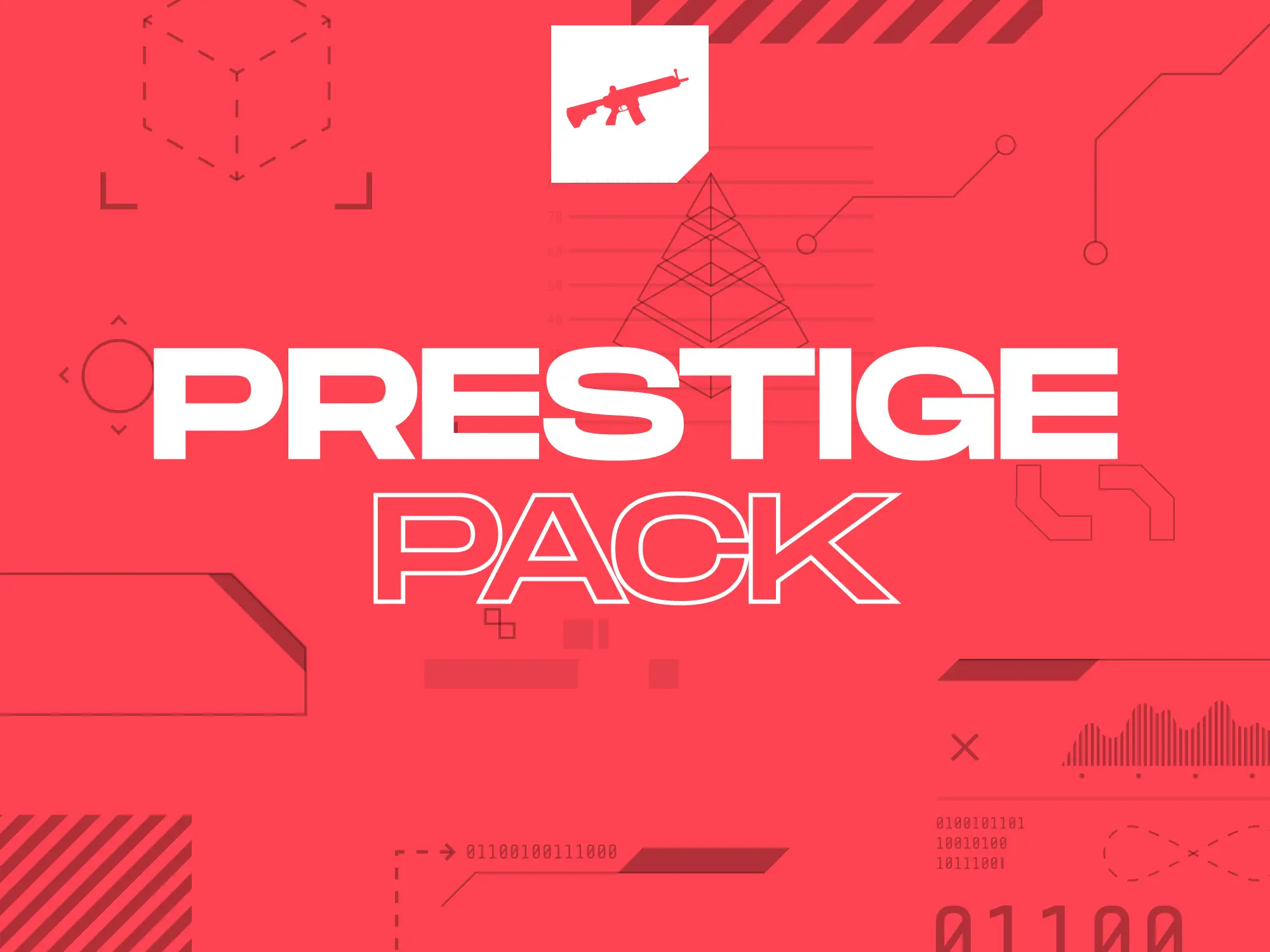 🌟 $250 - $400 Value | Random Rare Skins & Rank | Prestige Pack 🔥