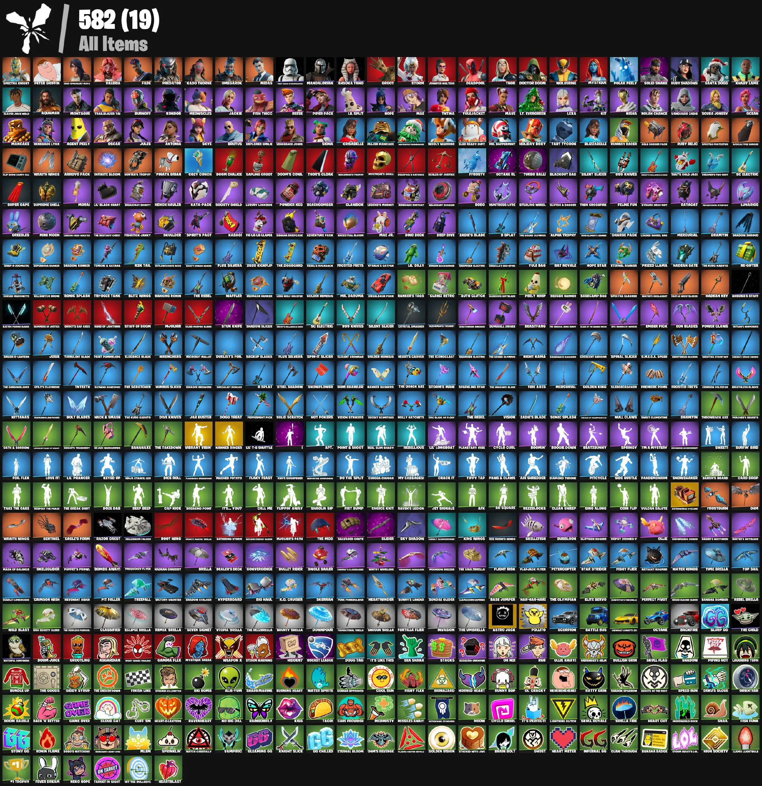 [PC/PSN/XBOX] 71 skins | Explorer Emilie | Tart Tycoon | Clawz Retro | Turbo Ball! | Octane RL | Greebles | Shooting Starstaff | Knight's Treachery