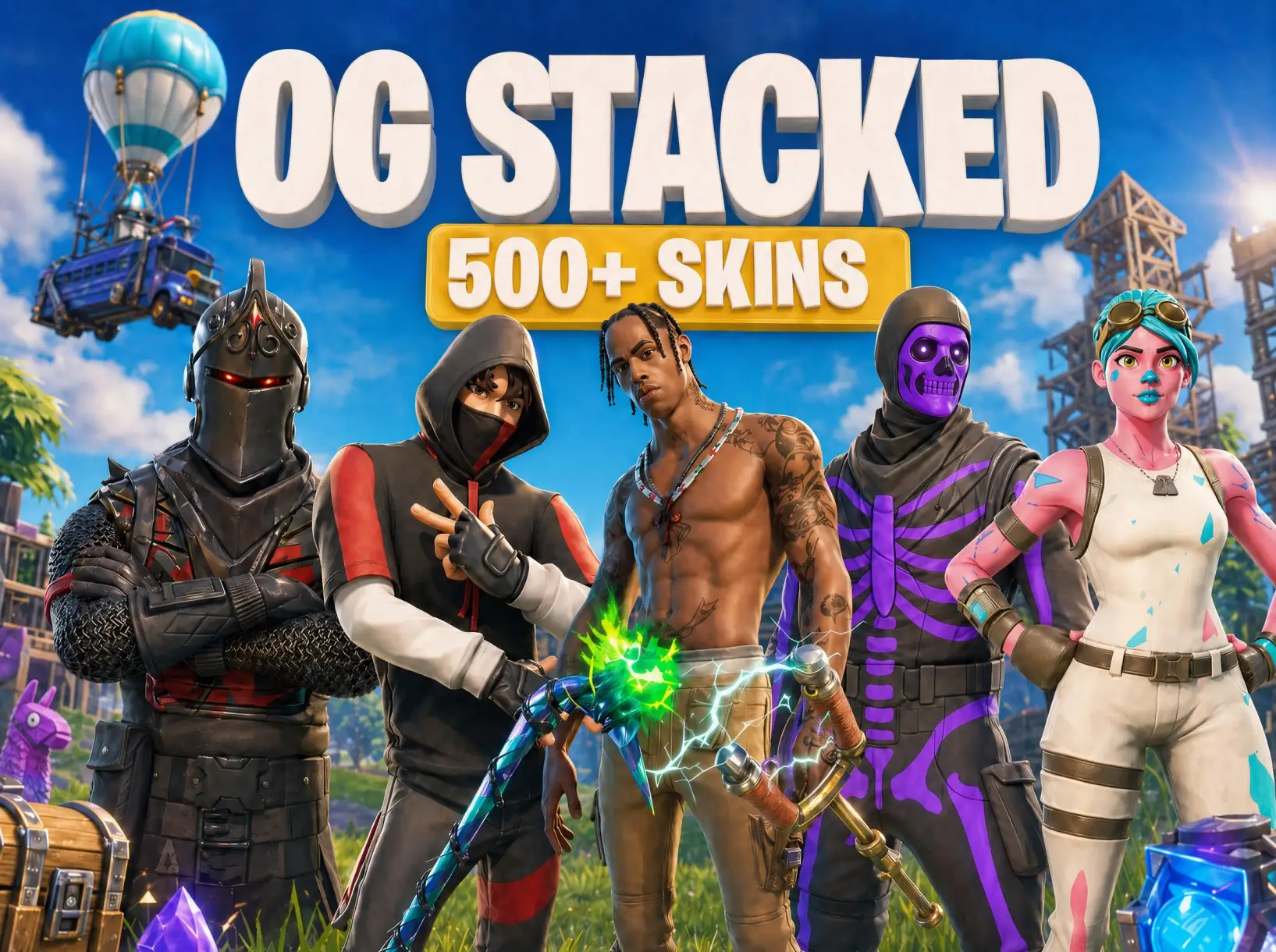 ULTRA OG RARE ACCOUNT PACK | STACKED 