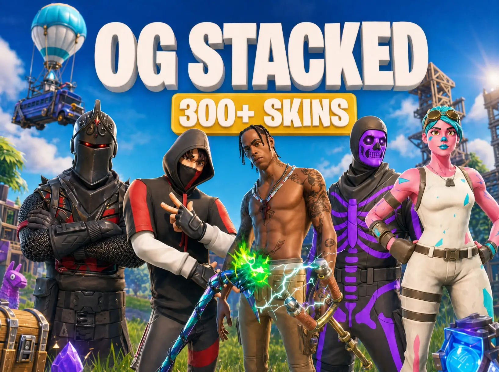 OG RARE ACCOUNT PACK | STACKED 
