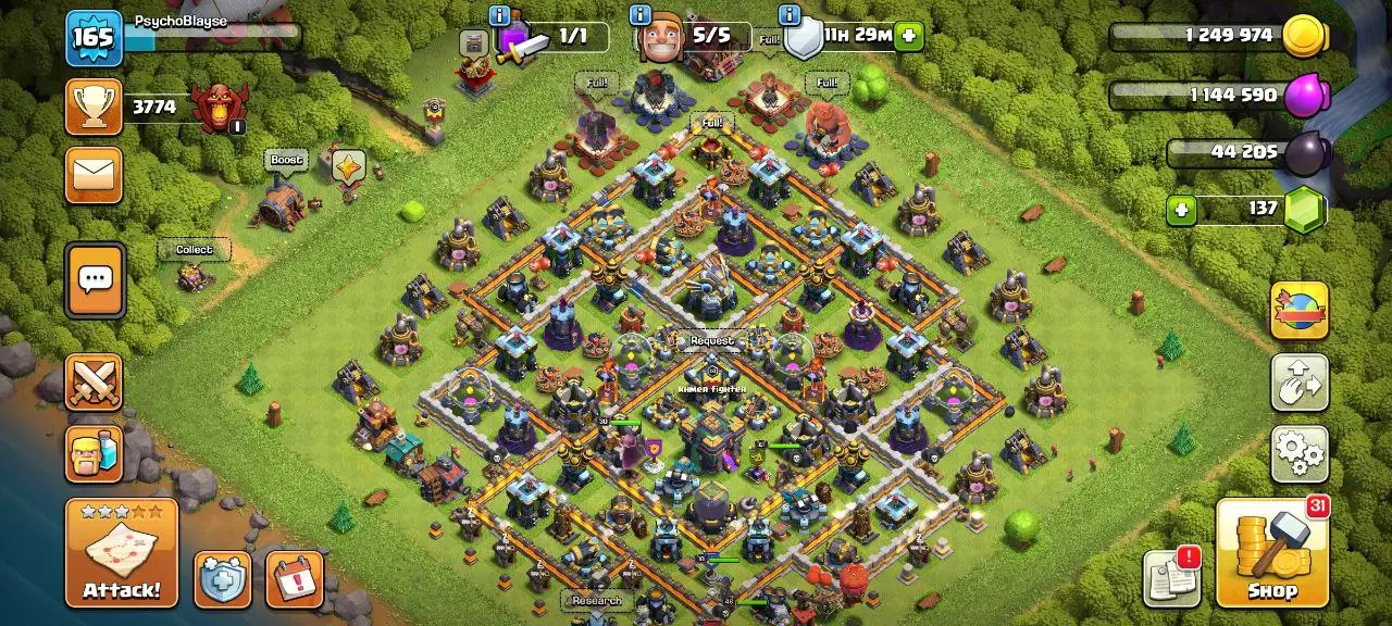  [#771] SEMI-MAX TH14 | 46-41-42-30-10 HEROES | SOME MAGIC ITEMS | 500 RENAME | INSTANT DELIVERY