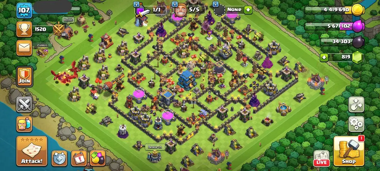 💎 TH12 BEGINNERS ACC 💎 | 1 EPIC EQUIPS | HEROES 42-46-20-18 👑 | MAGIC ITEMS 💰 | 500 RENAME ✅ | FAST DELIVERY 🚀