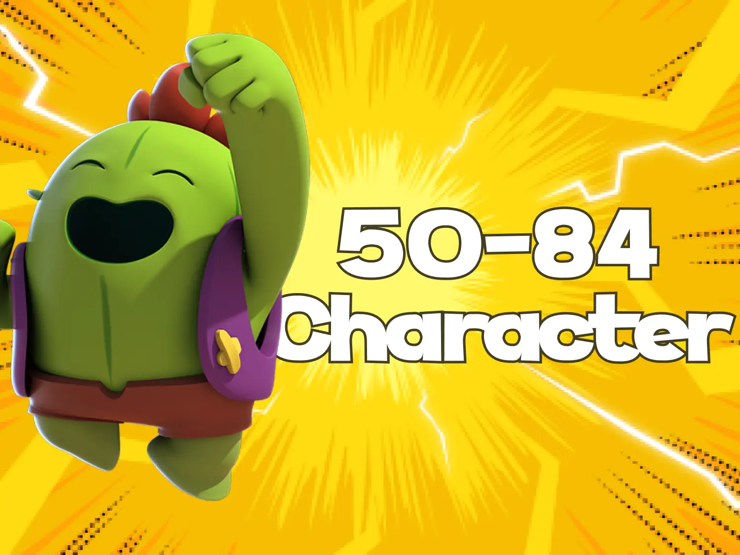 50-84 Character RANDOM Brawl Stars Accounts Fast Delivery