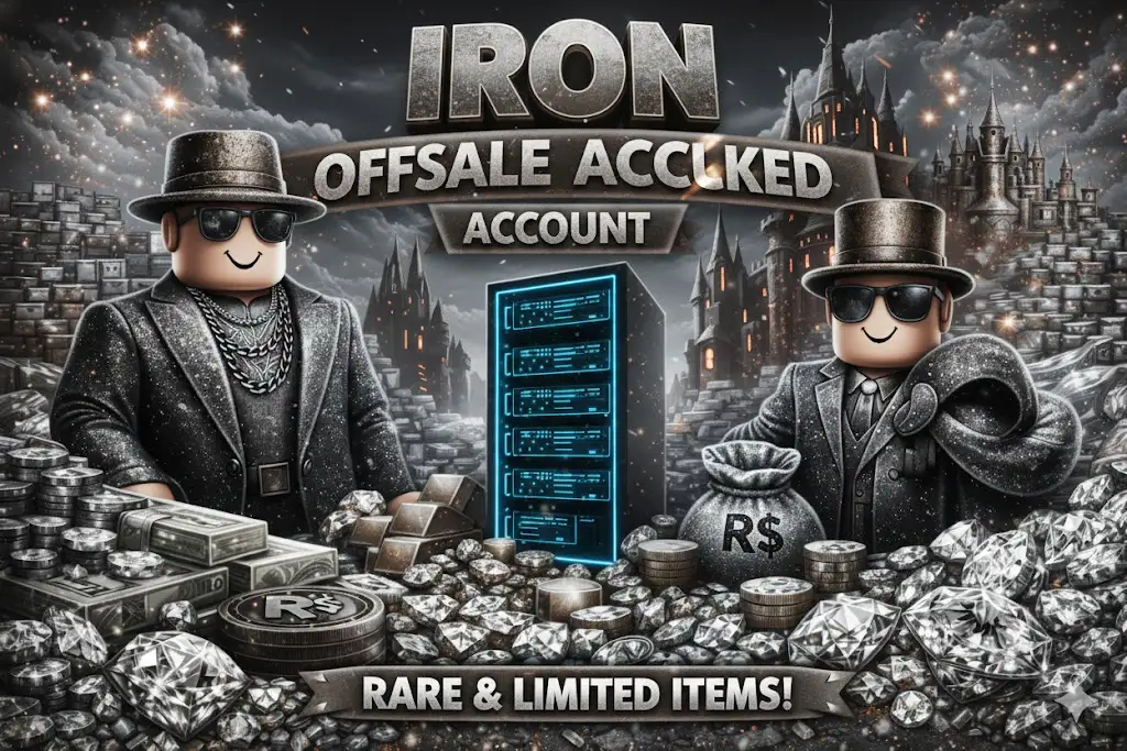 Roblox Iron Offsale Stacked Account