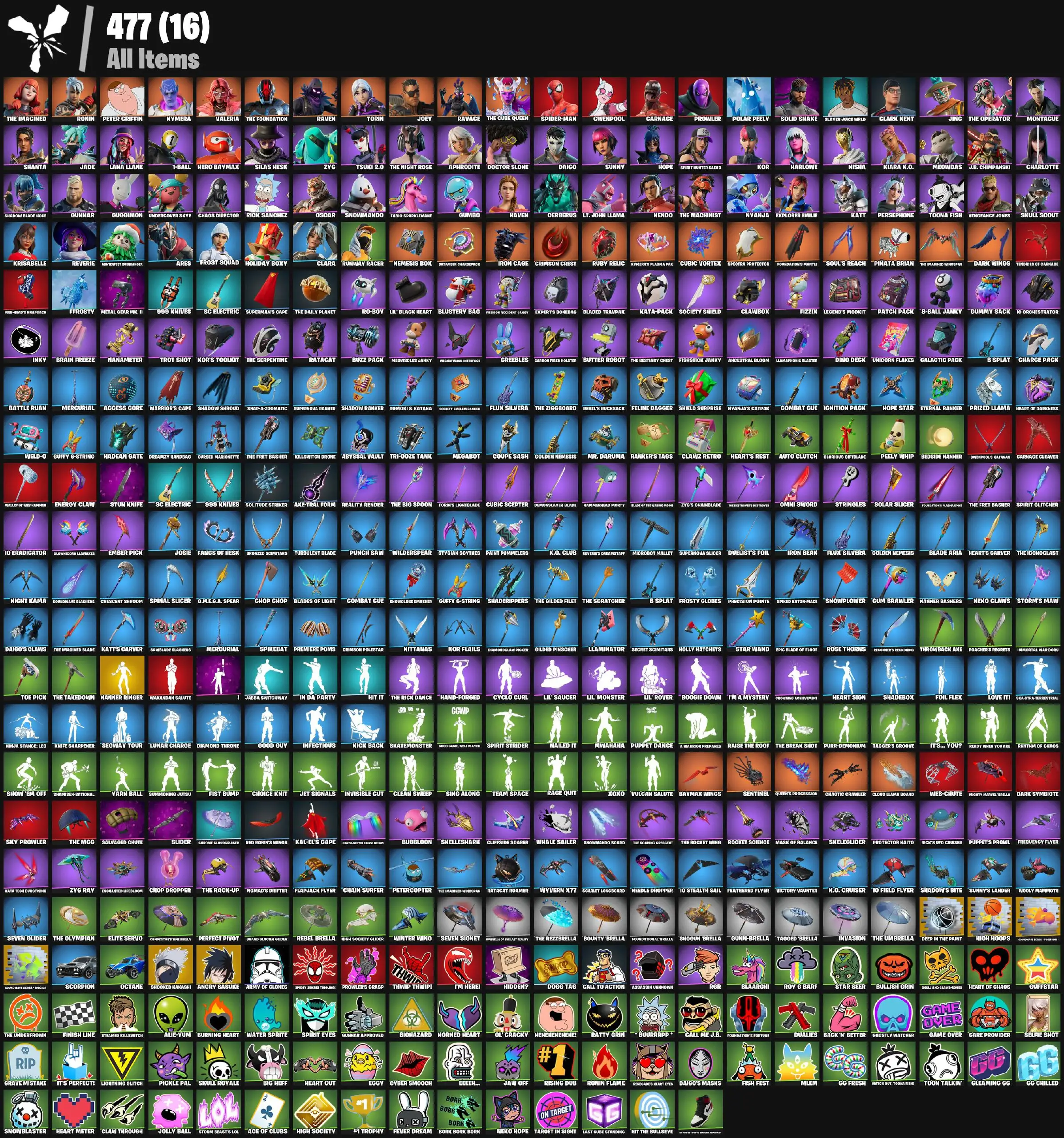 [PC/XBOX] 74 skins | Explorer Emilie | Greebles | Clawz Retro | Boogie Down | Nanner Ringer | Kymera | The Foundation | Valeria | The Imagined | Ravage 