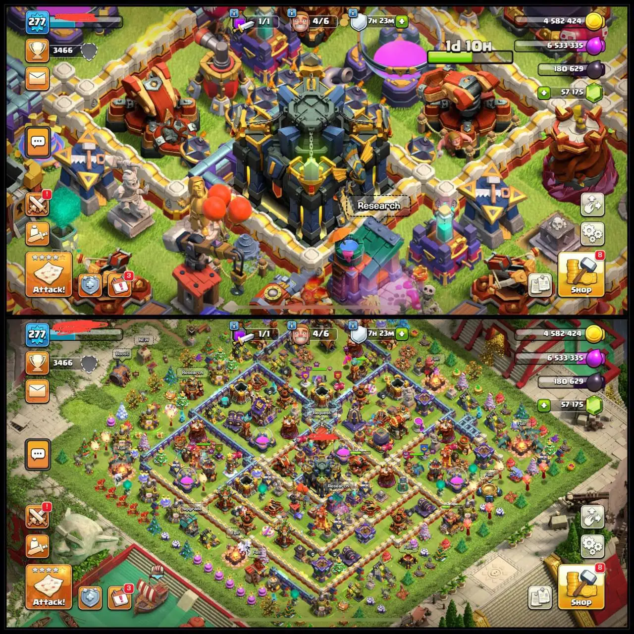 🔥 TH17 MAXED MONSTER ⚡️ | 48K GEMS 💎 | 4K+ WAR STARS ⚔️ | 95/95/70/45 HEROES 👑 | GLOBAL RANKED 🌍 | FAST DELIVERY 🚀